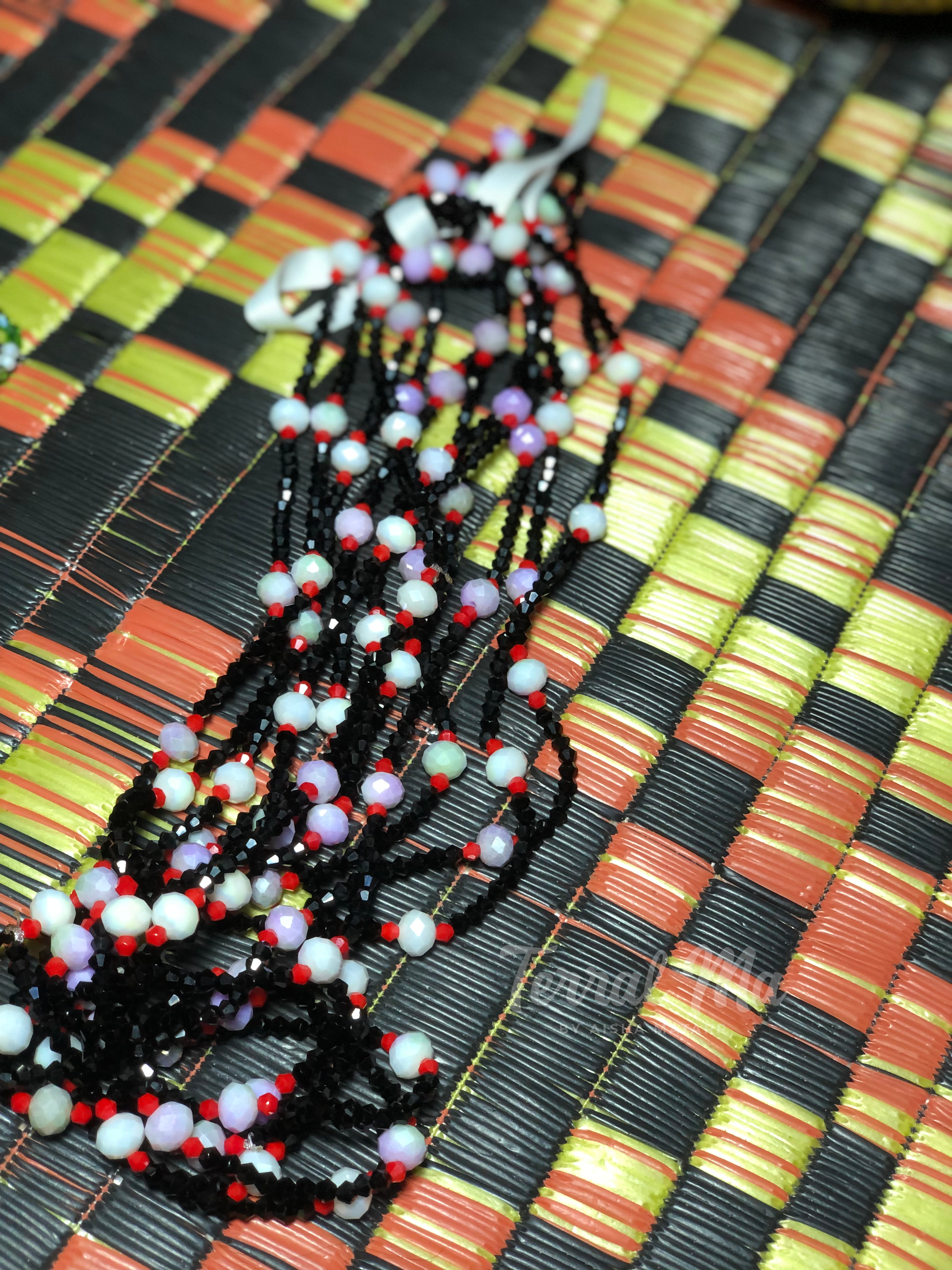 BUTTERFLY - Black, Purple Mix, & Red