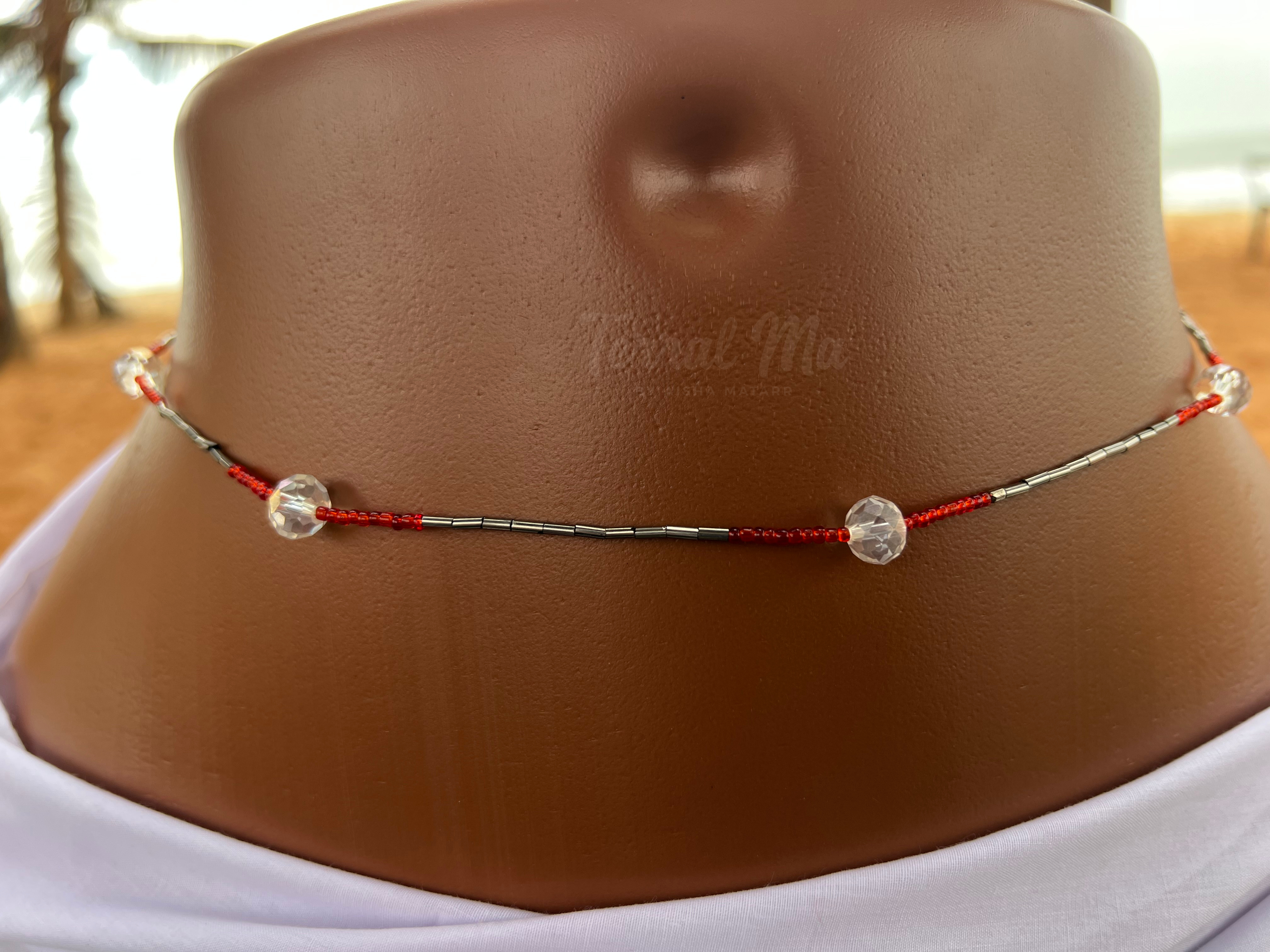CAYOR - Silver & Red