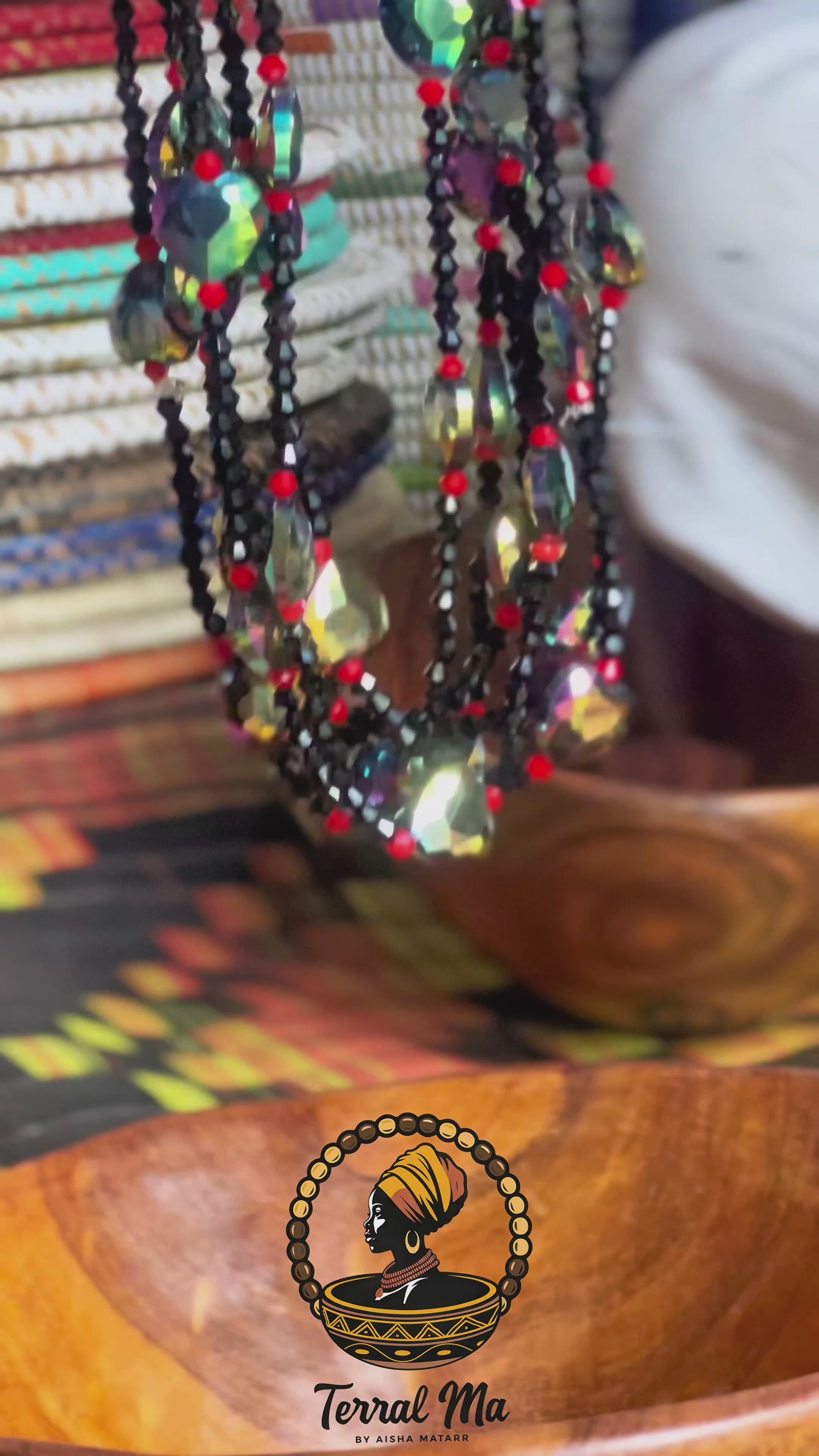 DIAL DIOP - Black, Red & Multicolor