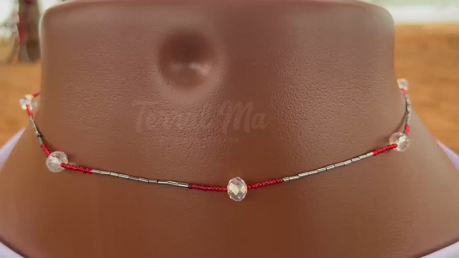 CAYOR - Silver & Red